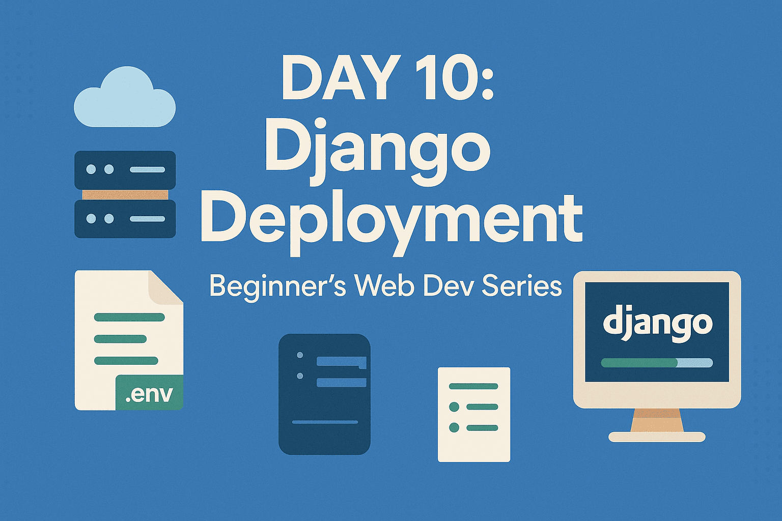 🚀 Day 10: Django Deployment – Beginner’s Web Dev Series